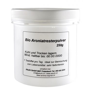 Bio Aroniatrester Pulver (250g)