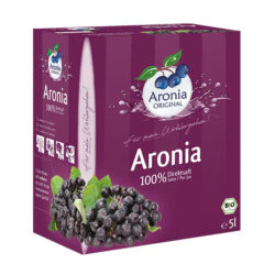 Aroniasaft Bio 5 Liter Box Packshot