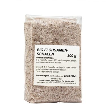 Bio Flohsamenschalen 300g Packung