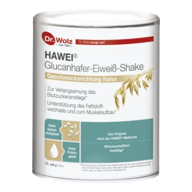 Dr. Wolz Glucanhafer Eiweiss Shake Natur 422g (Packshot)