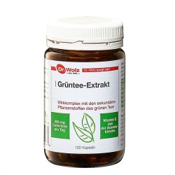 Dr. Wolz Grüntee Extrakt 120 Kapseln Packshot