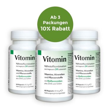 Vitomin Nährstoffkombination 3er Angebot