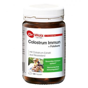 Colostrum Immun + Folsäure Dr. Wolz Packshot
