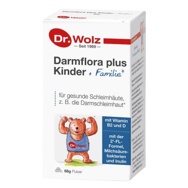 Dr. Wolz Darmflora plus Kinder + Familie Packshot