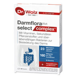 Dr. Wolz Darmflora plus select complex* 40 Kapseln