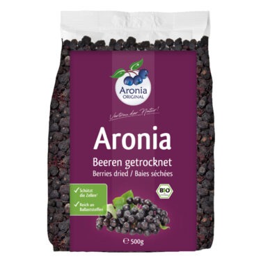 Getrocknete Aroniabeeren 500 Gramm