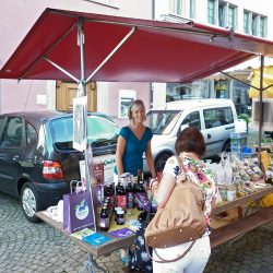 Bild vom Aroniastand in Rapperswil